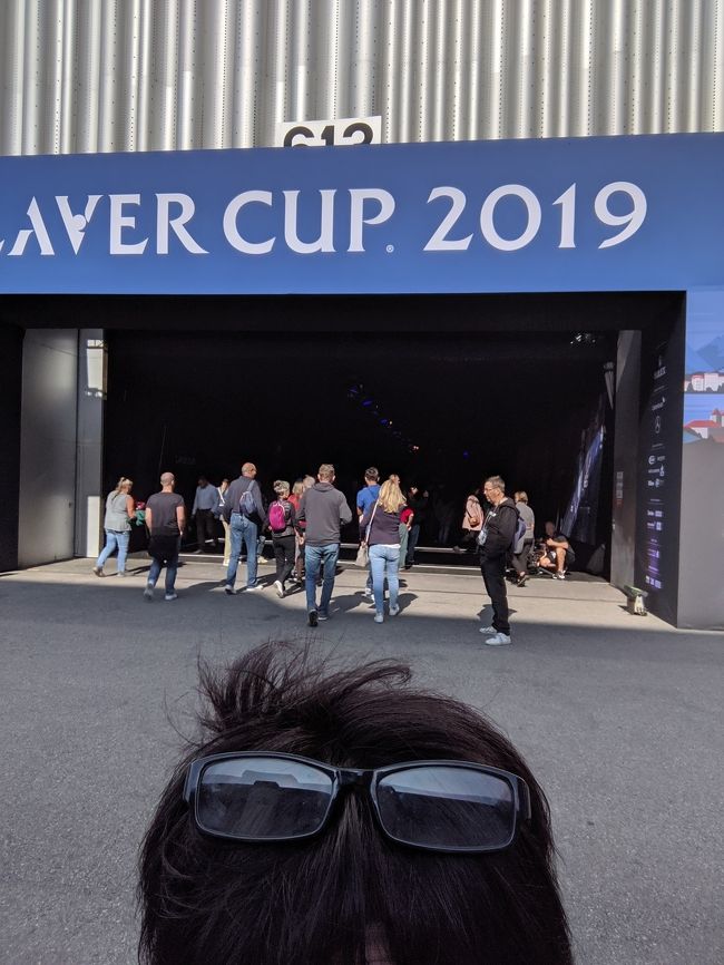 なぜだかスイス 9、の 来た、観た 、撮った Laver Cup 初日