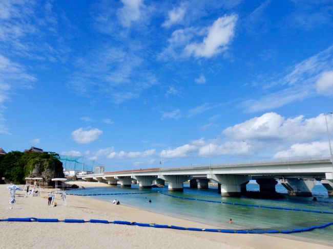 沖縄出張最終日☆どうしても海が見たくて！ 限られた時間は3時間！ 県庁前から歩いて行けるビーチ