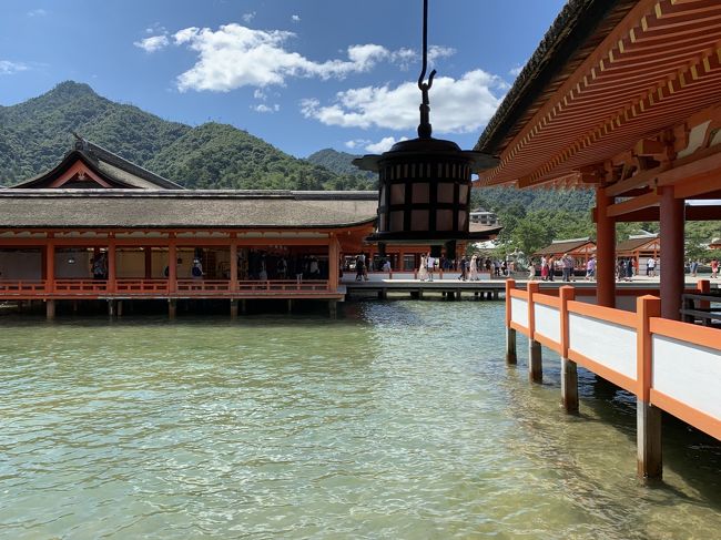ダイヤモンド・プリンセス10日間の旅は、最後に日本三景 安芸の宮島を訪ねます。<br />大鳥居は修復作業中でしたが、厳島神社と参道は大観光地の風格十分で、日本を旅する喜びを感じました。<br />今回、初めて御朱印帳を手にしたので、今後が楽しみです。<br />船は横浜に戻りましたが、最後はロス(喪失感)を感じました。