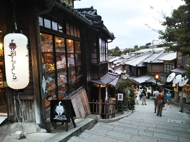 関西帰省ついでに京都東山観光(茶わん坂～清水寺～三年坂・二年坂～八坂神社)