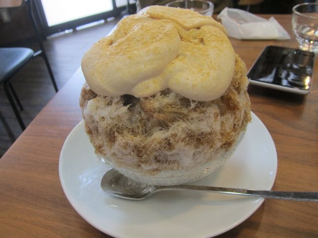千葉県。<br />話題のふわふわかき氷を食べて、成田空港にある航空科学博物館へ。