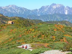 ソロテント泊で秋晴れの爺ヶ岳・鹿島槍ヶ岳