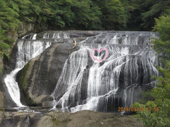 東北一週間ドライブ旅行　1日目　茨城県・袋田の滝