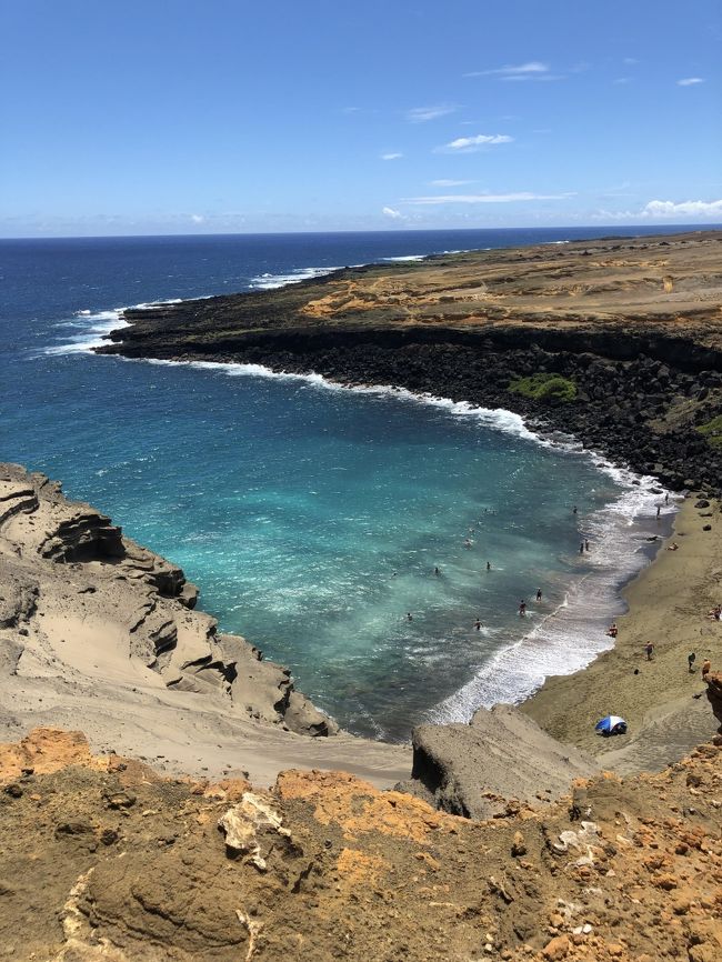 2019年9月 大人４人の詰め込みハワイ島旅 ④グリーンサンドビーチ他