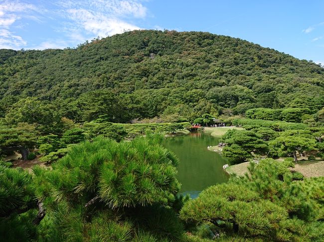 2泊3日 徳島 香川の旅 ３日目はうどん屋巡りと、瀬戸大橋、栗林公園、さぬき一宮