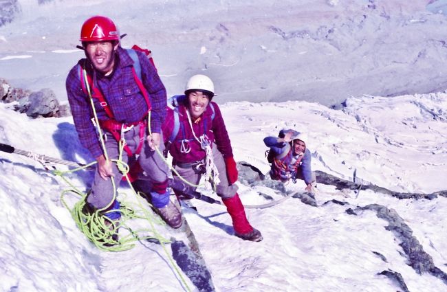 1975夏、憧れの山　<br />マッターホルンに登った。<br />44年経過した今でも思い出す<br />70歳でもう一度登りたいと<br />真剣に考えている。