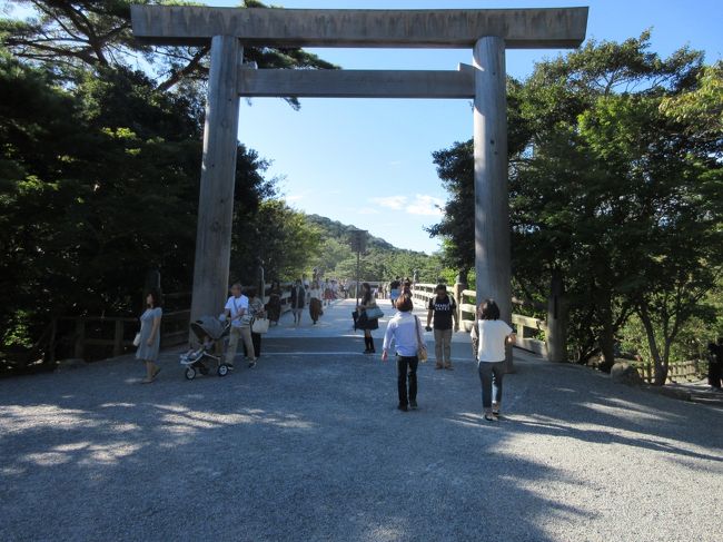 2019年の夏休み<br /><br />まだ行ったことのなかった、紀伊半島に5泊6日一人旅。<br /><br />御朱印、熊野古道、熊野三山、グルメなど充実した旅になりました。<br /><br />1日目 仙台~伊勢神宮 伊勢市宿泊<br /><br />2日目 伊勢市~新宮市 新宮市宿泊<br /><br />3日目 新宮市~熊野本宮大社 川湯温泉宿泊<br /><br />4日目 川湯温泉~熊野速玉大社~熊野那智大社 那智勝浦町宿泊<br /><br />5日目 那智勝浦~串本~海南~和歌山市 和歌山市宿泊<br /><br />6日目 和歌山市~大阪~仙台
