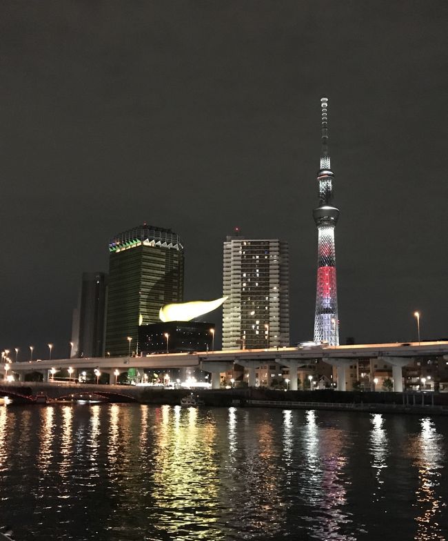 東京の夏休み♪<br />近頃の生活パターンを東京の夏休みで解消したい!<br /><br />主人「海外旅行の時差ぼけが治ってないんじゃないの?」<br />私「そうかもね…戻すには海外旅行がいいかも!」(笑<br /><br />近頃はまともな生活パターンになっているらしい<br />東京の息子宅へ治療に療養に来ています。<br /><br />今日の予定で決まっているのはピンツォのランチだけ。<br />後は相談して決まるだけですが…。<br /><br />私の行きたいところは<br />渋谷で開催されている「みんなのミュシャ」展。<br />隅田川遊覧船で桂離宮。<br />小石川植物園から東京大学など…。<br /><br />さて、どうなるのでしょうか。。。<br /><br /><br />