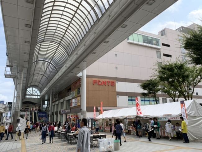 秋田駅前に出かけたら、イベントをしていました。