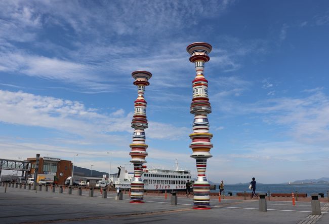 瀬戸内国際芸術祭　男木島・女木島で作品巡り