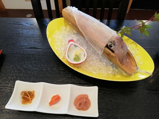 たまには「ベタ」(関西芸人がいうところの定番中の定番の意)<br />な郷土料理を食することがあります。<br />今回は、佐賀県の「呼子イカ」をご紹介します。<br /><br />★「ベタ」な郷土料理シリーズ<br /><br />三平汁&鉄砲汁&エビ料理&貝料理&タラ料理&かじか汁(北海道)<br />https://4travel.jp/travelogue/11386239<br />ジンギスカン&鮭飯寿司&昆布巻き&鮭切り込み&ルイベ&真たちポン酢<br />&バターコーン&いももち(北海道)<br />http://4travel.jp/travelogue/11110647<br />タコしゃぶ&鮭とば&石狩鍋&イカの沖漬け&めふん&カスベの煮付け(北海道)<br />http://4travel.jp/travelogue/11111030<br />室蘭やきとり&松前漬け&三升漬け&山ワサビ(北海道)<br />http://4travel.jp/travelogue/11111663<br />イカソーメン&三平汁&魚卵料理&エビ料理&じゃがバター&ちゃんちゃん焼き(北海道)<br />http://4travel.jp/travelogue/11071058<br />なんこ鍋(北海道)<br />http://4travel.jp/travelogue/11120902<br />ゴッコ汁&行者にんにく料理(北海道)<br />http://4travel.jp/travelogue/11121645<br />ザンギ(北海道)<br />http://4travel.jp/travelogue/10982097<br />ツブ貝&カニ料理&エビ料理&魚卵料理&貝料理&かにめし&いかめし<br />&鱈料理(北海道) <br />http://4travel.jp/travelogue/11095203<br />鯨料理&ラムしゃぶ&鰊そば(北海道)<br />http://4travel.jp/travelogue/11160676<br />馬肉料理&生姜味噌おでん(青森)<br />http://4travel.jp/travelogue/11155626<br />けの汁&貝焼き味噌&じゃっぱ汁(青森)<br />http://4travel.jp/travelogue/11039206<br />もち膳&はっと汁(岩手)<br />https://4travel.jp/travelogue/11456393<br />はっと汁(岩手)<br />http://4travel.jp/travelogue/11010125<br />せり鍋&牛タン&三角定義あぶらあげ<br />https://4travel.jp/travelogue/11322441<br />牛タン&笹かまぼこ&カキ料理&ホヤ塩辛&はらこ飯&おくずかけ<br />&定義山の三角揚げ(宮城)<br />http://4travel.jp/travelogue/11084463<br />ほっきめし(宮城)<br />http://4travel.jp/travelogue/10865730<br />白石温麺(宮城)<br />http://4travel.jp/traveler/satorumo/album/10530961/<br />きりたんぽ(秋田)<br />http://4travel.jp/travelogue/10993870<br />稲庭うどん(秋田)<br />http://4travel.jp/travelogue/10940200<br />しょっつる鍋(秋田)<br />http://4travel.jp/travelogue/11203957<br />いぶりがっこ&だまこもち&きりたんぽ&じゅんさい&ハタハタ寿司<br />&とんぶり(秋田)<br />http://4travel.jp/travelogue/11109824<br />石焼鍋&バター餅(秋田)<br />http://4travel.jp/travelogue/11157588<br />寒鱈汁(山形)<br />https://4travel.jp/travelogue/11515013<br />芋煮&玉こんにゃく&米沢ラーメン&塩引寿司&米沢牛&だし(山形)<br />https://4travel.jp/travelogue/11329336<br />いかにんじん&ゆべし&こづゆ(福島)<br />http://4travel.jp/travelogue/11194123<br />メヒカリのから揚げ (茨城)<br />http://4travel.jp/travelogue/11025248<br />あんこう鍋(茨城)<br />http://4travel.jp/traveler/satorumo/album/10435999/<br />しょぼろ納豆&けんちんそば(茨城)<br />http://4travel.jp/travelogue/11153452<br />耳うどん&大根そば(栃木)<br />http://4travel.jp/travelogue/10964395<br />ゆば料理(栃木)<br />http://4travel.jp/travelogue/11075920<br />おっきりこみ&ひもかわうどん (群馬)<br />http://4travel.jp/travelogue/11029709<br />水沢うどん(群馬)<br />http://4travel.jp/travelogue/11097723<br />下仁田こんにゃく&上州ねぎ&峠の釜めし(群馬)<br />http://4travel.jp/travelogue/11038703<br />草加煎餅&いがまんじゅう&塩あんびん(埼玉)<br />https://4travel.jp/travelogue/11351083<br />加須うどん&塩あんびん(埼玉)<br />http://4travel.jp/travelogue/11140221<br />なまず料理(埼玉)<br />http://4travel.jp/travelogue/11078971<br />なめろう&さんが焼き (千葉)<br />http://4travel.jp/travelogue/11023712<br />はかりめ丼(千葉)<br />http://4travel.jp/travelogue/11113231<br />佃煮(東京)<br />https://4travel.jp/travelogue/11463066<br />江戸前天ぷら(東京)<br />http://4travel.jp/travelogue/11022286<br />深川丼(東京)<br />http://4travel.jp/travelogue/10876845<br />江戸蕎麦(東京)<br />http://4travel.jp/travelogue/10879052<br />品川めし(東京)<br />http://4travel.jp/travelogue/10919410<br />柳川鍋(東京)<br />http://4travel.jp/travelogue/10929908<br />どぜう鍋(東京)<br />http://4travel.jp/travelogue/10902556<br />ちゃんこ鍋(東京)<br />http://4travel.jp/travelogue/11040252<br />江戸前寿司(東京)<br />http://4travel.jp/travelogue/11091628<br />島寿司&アシタバ料理(東京)<br />http://4travel.jp/travelogue/11092499<br />猪鍋 (神奈川)<br />http://4travel.jp/travelogue/11027664<br />牛鍋(神奈川)<br />http://4travel.jp/travelogue/10913116<br />へぎそば(新潟)<br />http://4travel.jp/travelogue/10912408<br />わっぱめし&のっぺ (新潟)<br />http://4travel.jp/travelogue/11260103<br />たら汁&ホタルイカの酢味噌和え&ぶり大根&白海老料理(富山)<br />http://4travel.jp/travelogue/11057321<br />ます寿司(富山)<br />http://4travel.jp/travelogue/10983305<br />昆布締め(富山)<br />http://4travel.jp/travelogue/10990518<br />氷見うどん&白海老料理&治部煮(富山&石川)<br />http://4travel.jp/travelogue/11102830<br />越前ガニ&へしこ(福井)<br />https://4travel.jp/travelogue/11499070<br />かにめし&鯖寿司&羽二重餅(福井)<br />http://4travel.jp/travelogue/11103407<br />越前おろしそば(福井)<br />http://4travel.jp/travelogue/10997975<br />身延ゆば&身延まんじゅう(山梨)<br />https://4travel.jp/travelogue/11526000<br />おしぼりうどん&すんきそば&五平餅(長野)<br />https://4travel.jp/travelogue/11323500<br />馬刺し&いなごの佃煮&野沢菜天ぷら&信州そば&鯉料理(長野)<br />http://4travel.jp/travelogue/11075357<br />信州そば(長野)<br />http://4travel.jp/travelogue/11055531<br />山賊焼(長野)<br />http://4travel.jp/travelogue/11077673<br />おやき(長野)<br />http://4travel.jp/travelogue/10986494<br />朴葉味噌&朴葉寿司(岐阜)<br />http://4travel.jp/travelogue/11101273<br />イルカ料理&生シラス(静岡)<br />http://4travel.jp/travelogue/11166631<br />桜えび&麦とろろ&黒はんぺん(静岡)<br />http://4travel.jp/travelogue/11020078<br />味噌煮込みうどん&名古屋コーチン (愛知)<br />http://4travel.jp/travelogue/11017241<br />ひつまぶし&ういろう(愛知)<br />http://4travel.jp/travelogue/11139586<br />きしめん(愛知)<br />http://4travel.jp/travelogue/11099439<br />伊勢うどん&さんま寿司&赤福(三重)<br />http://4travel.jp/travelogue/11000289<br />ハマグリ料理 (三重)<br />http://4travel.jp/travelogue/11028313<br />焼き鯖そうめん&しじみ料理&鮒寿司(滋賀)<br />http://4travel.jp/travelogue/11160700<br />鴨鍋&のっぺいうどん&赤こんにゃく&近江牛&うばがもち(滋賀)<br />https://4travel.jp/travelogue/11371494<br />京野菜&おばんざい&鰊そば(京都)<br />http://4travel.jp/travelogue/11122066<br />鱧料理&しっぽくうどん&水無月(京都)<br />http://4travel.jp/travelogue/11148731<br />鯖寿司&木の葉丼&衣笠丼(京都)<br />http://4travel.jp/travelogue/11219200<br />てっちり&てっさ&かやくご飯(大阪)<br />https://4travel.jp/travelogue/11351130<br />はりはり鍋&ガッチョのから揚げ(大阪)<br />http://4travel.jp/travelogue/11022971<br />お好み焼き(大阪)<br />http://4travel.jp/travelogue/10883258<br />イカナゴの釘煮(兵庫)<br />http://4travel.jp/travelogue/11196797<br />皿そば(出石そば)(兵庫)<br />http://4travel.jp/travelogue/10996715<br />明石焼き&たこめし(兵庫)<br />http://4travel.jp/travelogue/11155318<br />茶粥(奈良)<br />https://4travel.jp/travelogue/11505616<br />にゅうめん&柿の葉寿司&葛切り(奈良)<br />http://4travel.jp/travelogue/11066284<br />茶粥&金山寺味噌&めはり寿司&胡麻豆腐(和歌山)<br />http://4travel.jp/travelogue/11154675<br />豆腐ちくわ&打吹公園だんご&大山おこわ&とち餅(鳥取)<br />https://4travel.jp/travelogue/11419866<br />出雲(割子)そば&しじみ汁(島根)<br />http://4travel.jp/travelogue/11124772<br />鰆料理&穴子料理&ままかり料理&あみの塩辛&きびだんご&祭り寿司(岡山)<br />http://4travel.jp/travelogue/11167411<br />シャコ丼(岡山)<br />https://4travel.jp/travelogue/11297179<br />広島菜&もみじまんじゅう(広島)<br />http://4travel.jp/travelogue/11195604<br />小いわし料理&カキ料理&あなご料理&ワニ料理(広島)<br />http://4travel.jp/travelogue/11125420<br />フク料理&岩国寿司(山口)<br />https://4travel.jp/travelogue/11291319<br />ぼうぜの姿寿司(徳島)<br />http://4travel.jp/travelogue/11046138<br />たらいうどん(徳島)<br />http://4travel.jp/travelogue/11281325<br />讃岐うどん(香川)<br />http://4travel.jp/travelogue/11003802<br />宇和島鯛めし&鯛そうめん&ふくめん&今治せんざんき&ジャコカツ(愛媛)<br />http://4travel.jp/travelogue/11040929<br />さつま汁&じゃこ天 (愛媛)<br />http://4travel.jp/travelogue/11042773<br />鰹のタタキ&鯨料理&うつぼ料理&どろめ (高知)<br />http://4travel.jp/travelogue/11044152<br />鰹のタタキ&マンボウ料理(高知)<br />https://4travel.jp/travelogue/11393654<br />イソギンチャク料理&ムツゴロウ料理&クチゾコ料理&エツ料理(福岡)<br />http://4travel.jp/travelogue/11127603<br />水炊き&おきゅうと&もつ鍋&がめ煮(福岡)<br />http://4travel.jp/travelogue/11049102<br />呼子イカ(佐賀)<br />https://4travel.jp/travelogue/11552316<br />卓袱料理&カステラ&小浜ちゃんぽん(長崎)<br />http://4travel.jp/travelogue/11067934<br />角煮&ハトシ&かんころ餅&五島うどん&ちゃんぽん&皿うどん(長崎)<br />https://4travel.jp/travelogue/11291998<br />馬刺し&一文字ぐるぐる&高菜めし (熊本)<br />http://4travel.jp/travelogue/11050921<br />地獄蒸し&りゅうきゅう&とり天&ごまだしうどん&関サバ&豊後牛(大分)<br />http://4travel.jp/travelogue/11128781<br />りょうきゅう&とり天&だんご汁&やせうま(大分)<br />http://4travel.jp/travelogue/11053103<br />冷汁(宮崎)<br />https://4travel.jp/travelogue/11305759<br />きびなごの刺身&豚骨&薩摩揚げ&地鶏刺身&鶏飯&かるかん(鹿児島)<br />http://4travel.jp/travelogue/11051631<br />ちんこだんご&あくまき(鹿児島)<br />http://4travel.jp/travelogue/11067346<br />ラフテー&沖縄そば&ミミガー&ソーキ&ジューシー<br />&ジーマーミー豆腐&海ぶどう (沖縄)<br />http://4travel.jp/travelogue/11013318<br />ポーク玉子&中身汁&てびち汁(沖縄)<br />http://4travel.jp/travelogue/11015587<br />チャンプルー(豆腐・フー・ゴーヤ・ソーメン)&イナムドゥチ<br />&サーターアンダギー&ヒラヤーチー&アーサ汁&沖縄ちゃんぽん(沖縄)<br />http://4travel.jp/travelogue/11151561