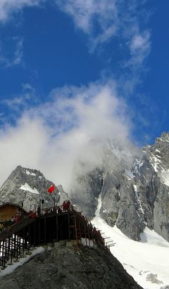 2019年5月　中国・麗江　標高4680m!玉龍雪山の頂へ。