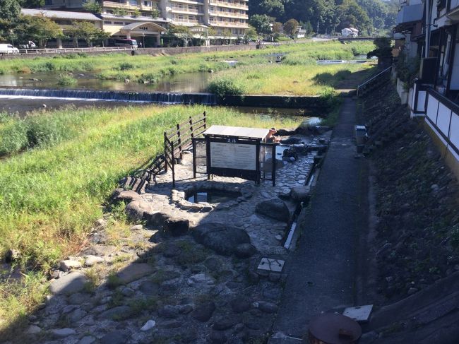 昭和21 年の両親の新婚旅行地　三朝温泉　に初めて来ました。<br /><br />岡山生まれで隣の県の温泉です。<br />岡山の奥津、湯郷、湯原温泉には行ったことあり、鳥取の皆生温泉にも行ったことがありますが三朝は初めてです。<br /><br />津山からは179号線で奥津温泉が中程でそこから50kmです。<br />三朝温泉の近くの三徳山三佛寺も有名だそうで体力と時間が有れば・・・<br />三朝温泉の街は三朝川を挟んで旅館と町並みがあります。<br />距離で言うと観光案内所から渓泉閣まで500m、恋谷橋まで400mと、<br />三朝川をぐるっとまわっても1km前後です。<br />清流荘には貸切風呂がいくつかあり無料で付いていたので屋上の風呂に入りました。<br />その後大風呂に夜と翌朝入りました。