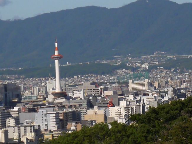 徹底的に京都を貶す旅行になりましたが、本人らは貶して楽しんでます。(^_-)<br />京都人は自らが世界の中心だとする中華思想にハマっていて、よそ者を卑下する習慣があります。だから、あまり近寄らなかったのですが。<br /> <br />あまり貶すと、京都信仰者には評判が悪くなりそう。でも、リニアまでごり押しすると自然に非難を浴びるのは当然。<br /> <br />>京都人だから分かる、京都のここが嫌い!特徴的な性格が原因?<br />こんなHPを読むと笑っちゃいます。まさに分かっちゃいるけど、止められない?(笑)<br /> <br /> <br />今回の旅行は御朱印集めの京都編。最大の難所は観光客が押し寄せる「清水寺」。最近は欧米人も記念に御朱印帳を求め書いて貰うらしいから、時間帯によっては1時間近く待たされるらしい。<br /> <br />で、考えた。観光客が動き出す前の、朝一で貰えば良いんだ。<br />2日目は、8時に全てのスケジュールを合わせて行動します。<br /> <br />清水寺参拝後は八坂神社も参拝し、続いて西国霊場19番「革堂」と18番「六角堂」にて御朱印を頂きます。<br /> <br />それにしても、台風一過の晴れとはいえ京都は暑かった。