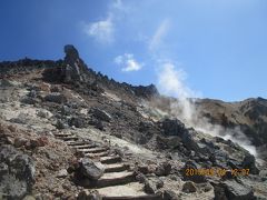 北海道ロングドライブ旅・P７：活火山「恵山」の登山