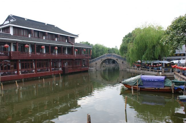 無錫・蘇州・上海旅行の３日目。無錫から周荘観光から上海へ移動。