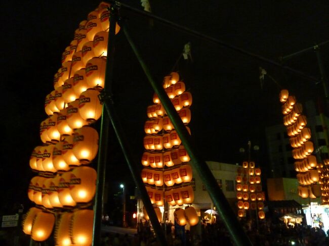 ANAツアーで東北4大夏祭り（青森ねぶたまつり・秋田竿燈まつり・山形花笠まつり・仙台七夕まつり）に行きました。<br />ツアーなので、観覧席が用意され、ゆったりと鑑賞することができました！<br /><br />①https://4travel.jp/travelogue/11554992<br />Day1<br />仙台空港→青森<br />青森ねぶたまつり<br /><br />②：この旅行記<br />Day2<br />田沢湖<br />乳頭温泉 鶴の湯温泉<br />秋田竿燈まつり<br /><br />③https://4travel.jp/travelogue/11554994<br />Day3<br />中尊寺<br />松島<br /><br />④https://4travel.jp/travelogue/11554996<br />山形花笠まつり<br /><br />⑤https://4travel.jp/travelogue/11554997<br />Day4<br />山寺<br />仙台七夕まつり<br />仙台空港→帰宅