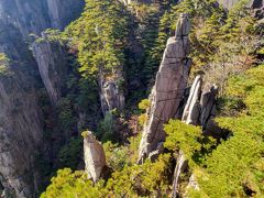 安徽省 黄山に山登り(徒歩で上り編)