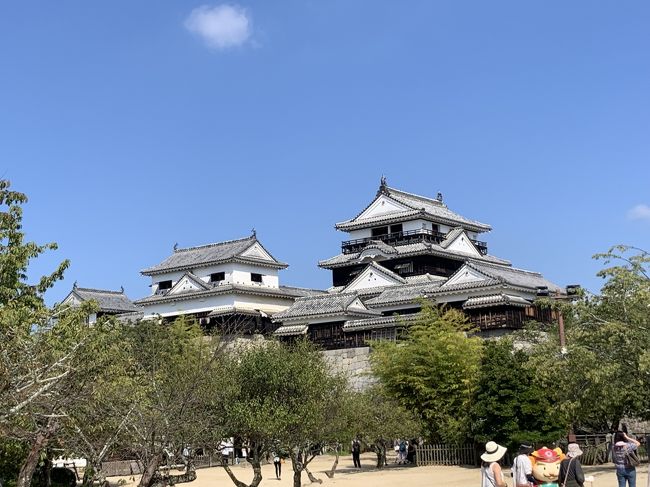 松山市散策（松山城や道後温泉など）