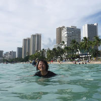 ハワイ旅行記2019　9月2日　ワイキキビーチで海水浴編