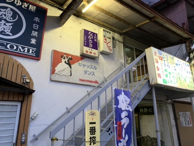 秋田駅で懇親会のため、少し早く着いたので、店の近所をぶらついた。<br /><br />民謡会館　というビルがあった。<br />