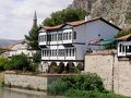 2019.8トルコの知人を訪ねる23-Hazeranlar Mansion博物館，Yesilirmak川沿いを歩く