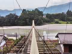大人の修学旅行　大井川鐡道の旅３日目　塩郷の吊り橋と世界一長い木造歩道橋である蓬莱橋