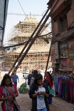 NEPAL Himaraya Trekking の終わりにダルバール広場を散策