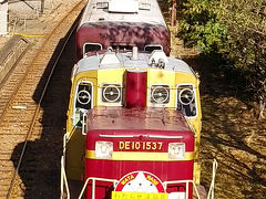 わたらせ渓谷鐵道トロッコ列車に初乗り