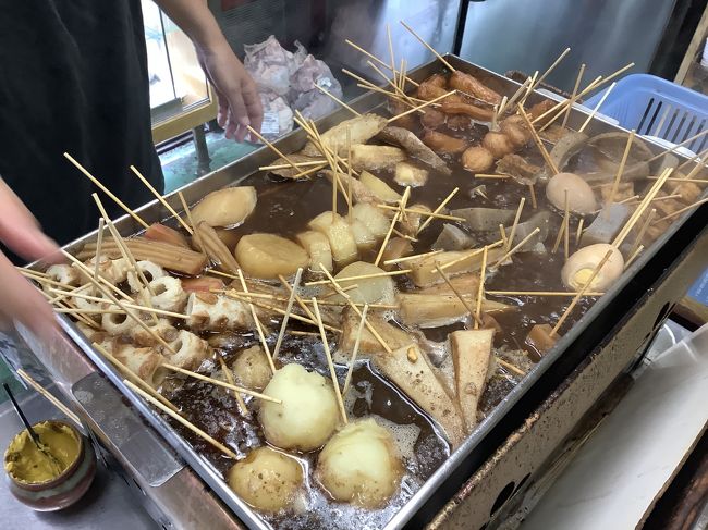 静岡おでん　B級グルメ　食べ歩き旅