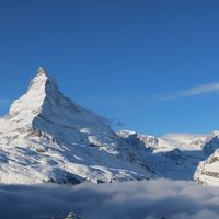 サラリーマンでも行けるスイス(スネガエクスプレスで雲海に浮かぶマッターホルンに行く 2/10朝)Ⅵ