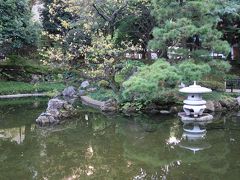 横浜公園の日本庭園へ・・・