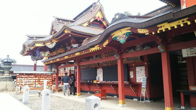 ２日目茨城の旅は、茨城の東照宮、夢叶え神社と言われる稲敷市、大杉神社へ。そして真っ赤な丘のひたち海浜公園を見て、笠間神社菊祭りの予定です。