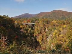 ’１９　秋の宮城さんぽ１　仙台 そばの神田～中山平温泉駅～中山平遊歩道～大深沢橋～鳴子峡レストハウス前