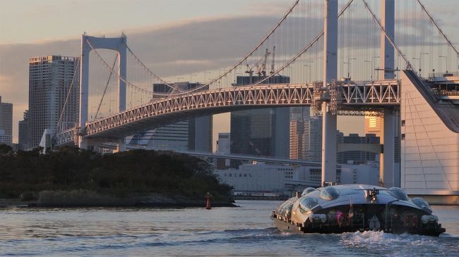 こじんまり自営業。。。朝起きたら急に休みたくなり。。。<br /><br />都内の海の見えるところへドライブ~散歩に行こう(^^<br /><br />北関東群馬県は海なしなので皆海が好き。。。<br /><br />行きはダラダラと国道17号+首都高速<br /><br />帰りは首都高速+外環+関越自動車道がいつものカンジ<br />