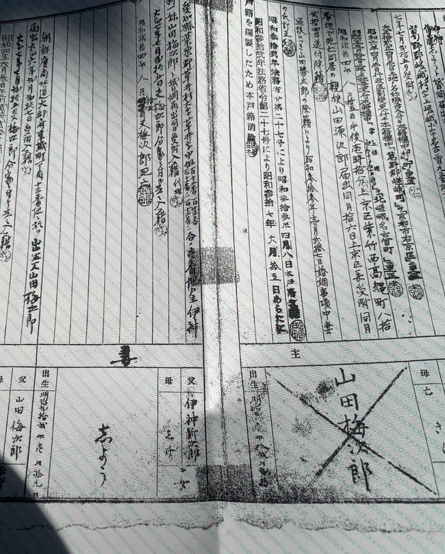 京都駅近を散策して！<br />初秋の嵯峨嵐山へ！<br />墓参を兼ねてのモーニングウォーク！<br />祖祖父母の除籍謄本がありました！<br />昭和5年以降は、嵯峨出張所で謄本を閲覧！<br />生誕地大邱市に訪韓！次は、お祖母さんの名古屋へ！