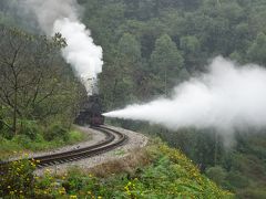 初めての四川省（２）嘉陽小火車(別名:芭石鉄路)に乗って楽しむ（2019年10月）