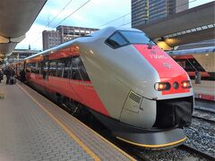 BKK＋北欧４カ国旅行 ４日目朝（列車で移動）