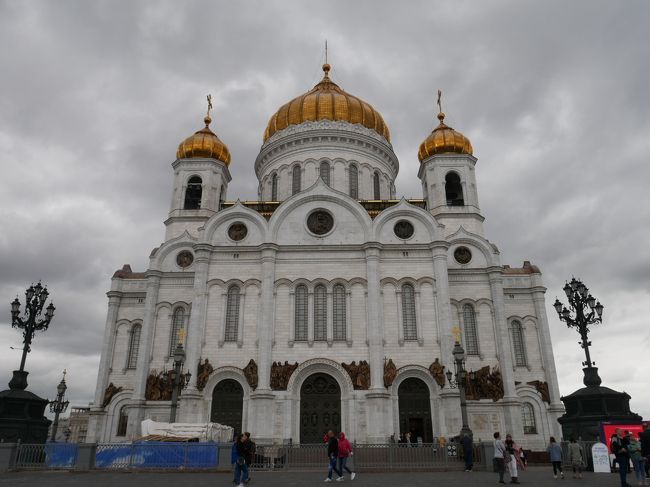 ちょっと早めの夏休みでロシア旅行　その13 大混雑のプーシキン美術館と赤の広場のイルミネーション