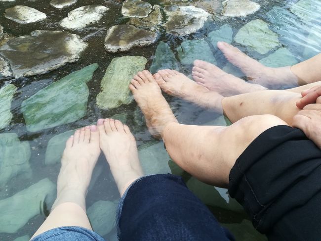 旅行二日目。<br />午後からは別府温泉の観光です。<br />温泉の湯気が立ち上る街、別府温泉。<br />私、足湯が大好きなので、それも楽しみの一つです。<br /><br /> 一日目 広島・大和ミュージアム てつのくじら館<br /> 二日目 山口・下関、大分・別府<br /> 三日目 山口・元乃隅神社 萩<br /> 四日目 島根・石見畳ケ浦 松江城<br /> 五日目 鳥取・砂の美術館<br /><br />この旅行記は、二日目後半編です。<br /><br />