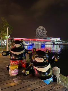 台湾に行ってきました(*´∀`)♪⑰高雄～夜の愛河散歩と高雄国際空港