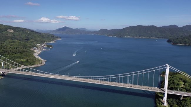 伯方・大島大橋,しまなみ街道~愛媛県,道の駅めぐり,夏旅3000キロ2019