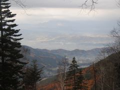 晩秋の志賀高原へ。③ハイキングで旭山へ。