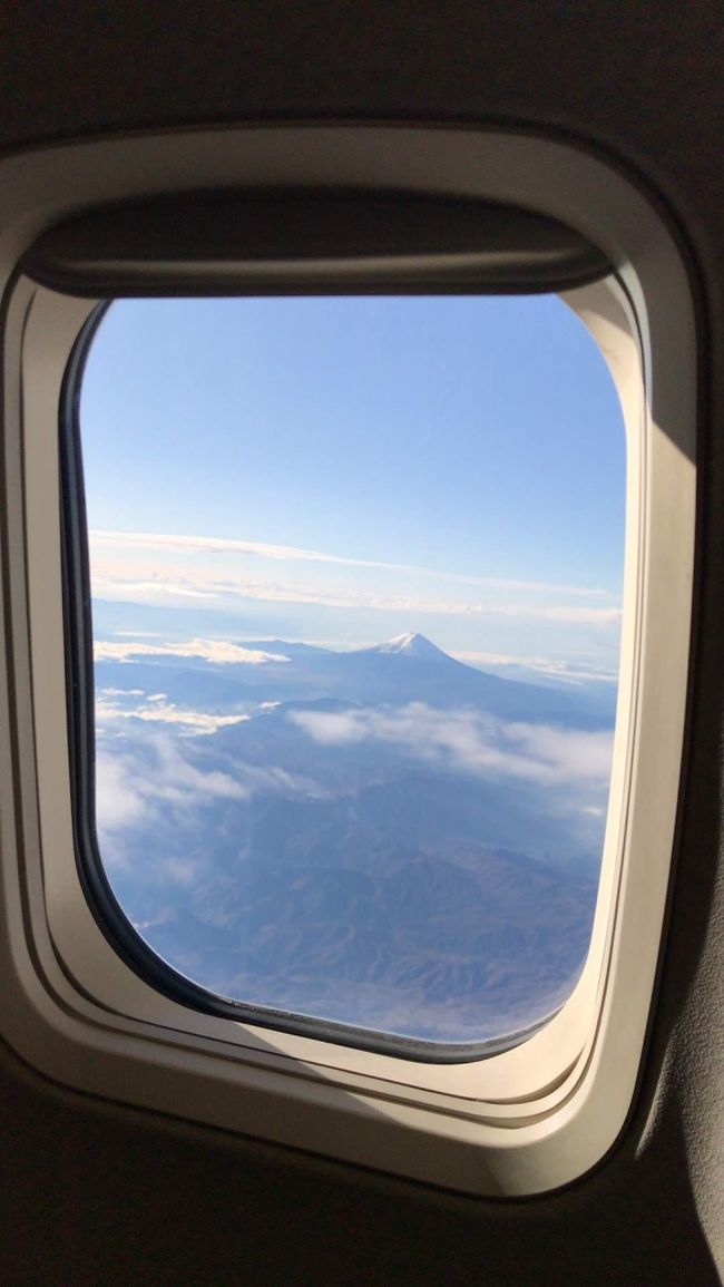 2019年11月11日～11月12日でまた富山へ行ってきました。<br />フライトはいつものANA NH313(羽田－富山)、NH312(富山－羽田)です。<br />11月は雪を冠った富士山を機内から見ることができます。<br />富山に向かう便では左側に、羽田へ向かう便では右側の座席がオススメです。<br />