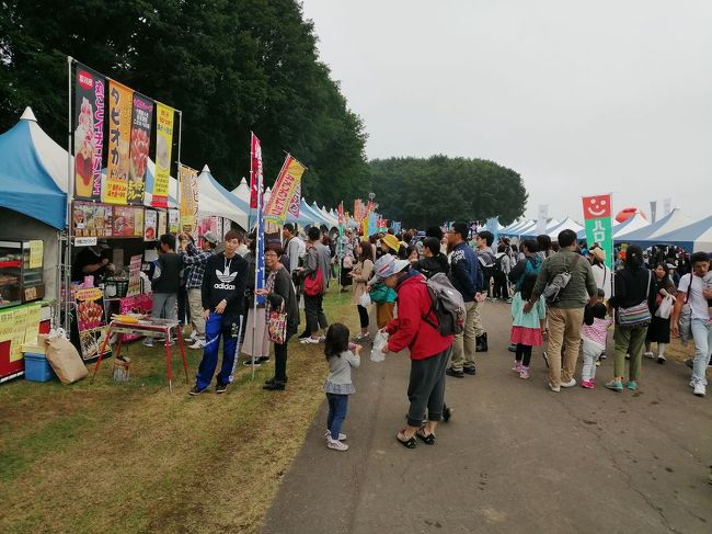 帯広駅→士幌町(北海道バルーンフェスティバル)→帯広駅→新得駅→東鹿越駅→富良野駅→美瑛駅