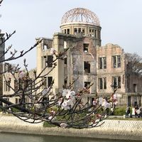 初めての広島2019.3月 広島城、原爆ドーム、平和記念公園、お好み焼き