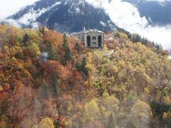 2019年10月　立山黒部アルペンルートへ紅葉を見に　その２　山頂は霧の中