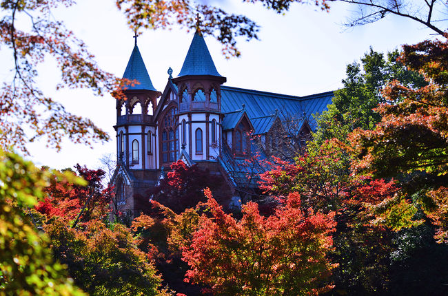 2019紅葉「紅葉を愛でながら博物館明治村散策」（4）