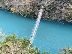 絶景の寸又峡・夢の吊り橋