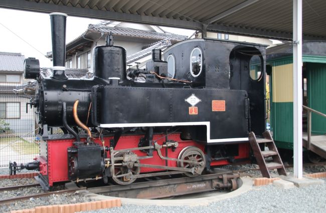 軽便鉄道のミニ機関車が可愛い井笠鉄道記念館訪問